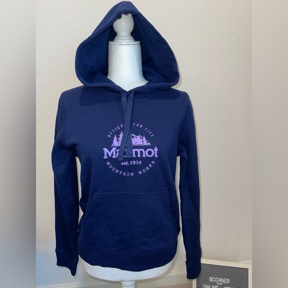 Marmot Arctic Navy Hoodie